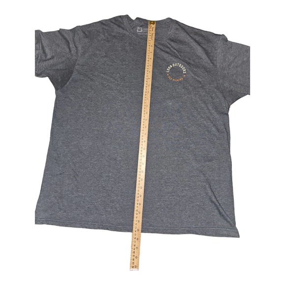 Loon Outdoors T-Shirt Men's 2XL Short Sleeve Dark Gray Graphic Print - Picture 6 of 7